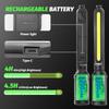 Magnetic Base Work Light Bar 4400mAh Rechargeable COB Charging Light  Maintenance Light