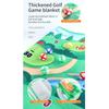 Chippings Golfs & Dart Practice Mat Game Golfs Training Mat with Sticky Ball