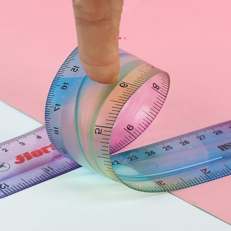 Гибкие линейки Небьющиеся Для класса или студии Для точных измерительных задач