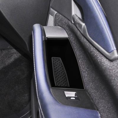 Органайзер-поддон для ручки двери для Mazda CX-30, карман для хранения в двери автомобиля, вставка из АБС-пластика, аксессуары для ручки передней двери, автомобильный ящик для хранения