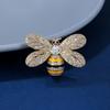 Bee Enamel Brooches Women Clothing Jewelry Party Accessories