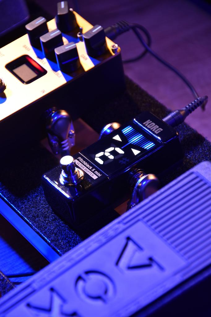KORG Pedal Tuner Pitchblack Guitar/Bass