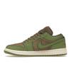 Air Jordan 1 Low SE Olive Brown Kelp Женские кроссовки Green Sky-J-Light-Olive Sail FB9893-300