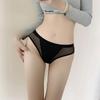 Seamless Breathable Underwear for Women Lingerie In Summer Sexy Hollow Out Splicing Mesh Waist Large Size Panties