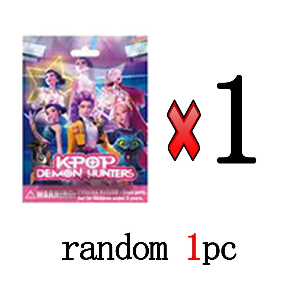 Kpop Demon Hunters Anime Figure Toys Cute PVC Collectible  Blind box  Action Figure Model Dolls Kids Birthday Toy Gifts