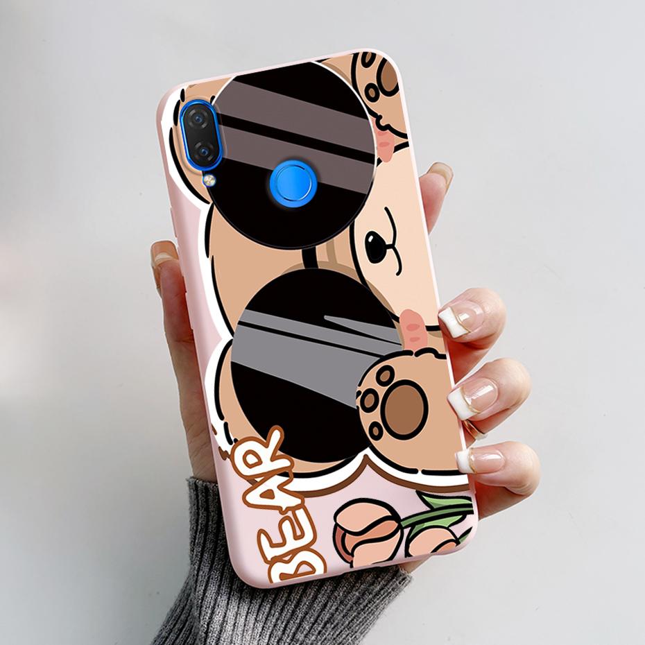Чехол для Huawei Nova 3i INE-LX1 INE-LX2 Чехол с пандами Мягкий силиконовый чехол для телефона Для Huawei P Smart Plus 2018 Nova3i Fundas Бампер
