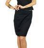 Women Black Short Skirt Stretchable Casual Holiday Pencil Skirt