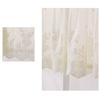 Window Curtain Short Kitchen Valance Drape Polyester Lace Flower Pattern Balcony Curtain for Home