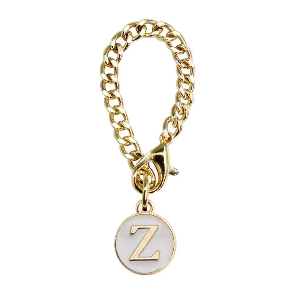 Белый/Черный Цепочка-ручка для чашки для воды Персонализированный Шарм-ручка Креативный Шарм с буквой для чашки Чашки