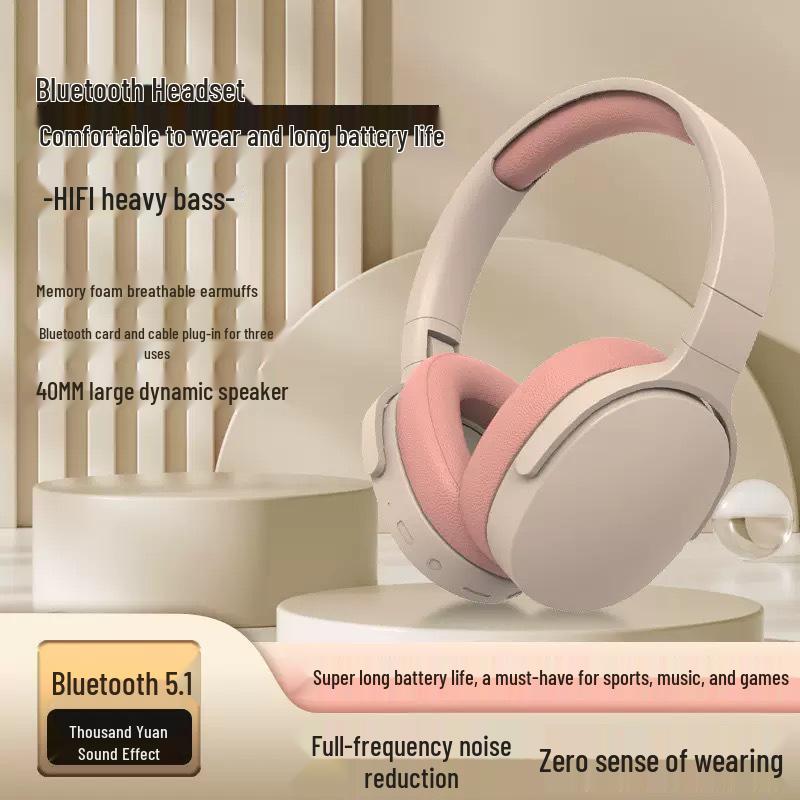 P2961 Беспроводные Bluetooth игровые наушники-повязка с шумоподавлением