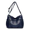Soft Leather Shoulder Bag for Women  Crossbody  Large Capacity  Luxury Tote  High-quality Designer