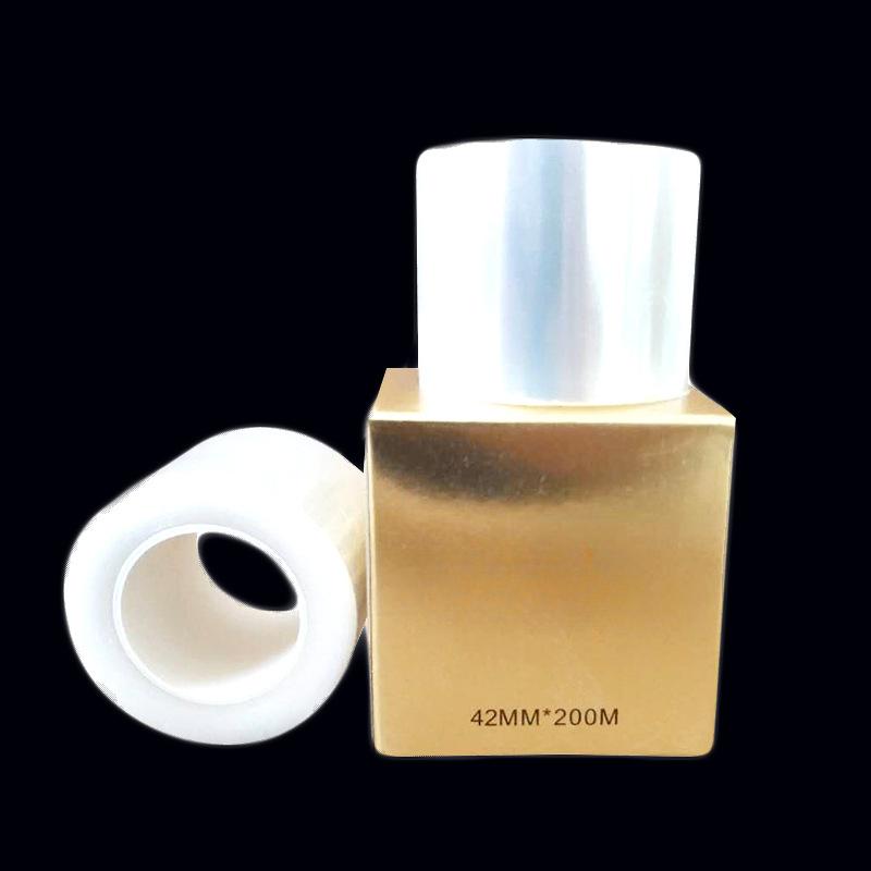 1 рулон, прозрачная пластиковая пленка для татуировки бровей, полное покрытие, консервирующая пленка для полуперманентного макияжа бровей, аксессуары для татуировки