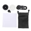 195 Degree Fisheye Lens Clip On Cell Phone Lens for Dual Lens Single Lens Phone for Galaxy