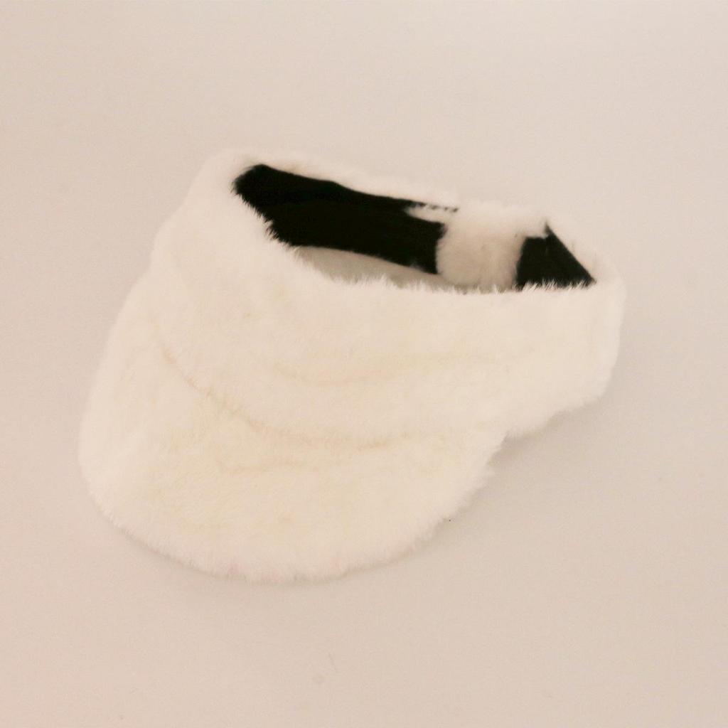 Шляпа с круглыми полями из искусственного меха с леопардовым принтом: Женская плюшевая, теплая, модная осенне-зимняя шапка