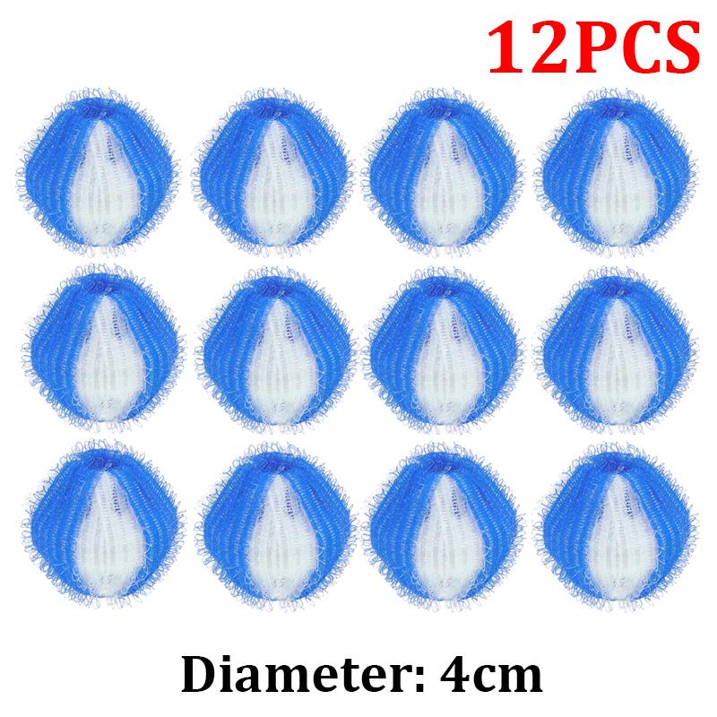 6/12 шт. Фильтр для стиральной машины, плавающий ворс, улавливатель волос, многоразовые шарики для стирки, грязный сбор, шарик для чистки пуха