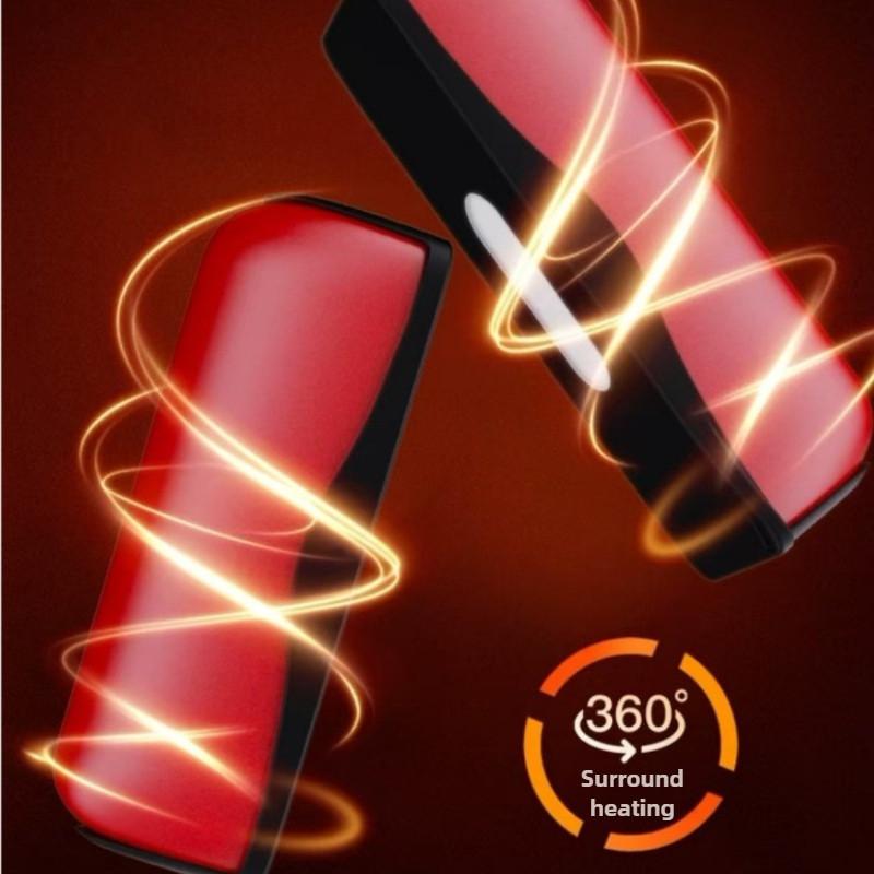 Новый магнитный грелка для рук с USB-зарядкой 2-в-1 Двустороннее нагревательное устройство Портативный Креативный Раздельный тип Электрическая грелка для рук