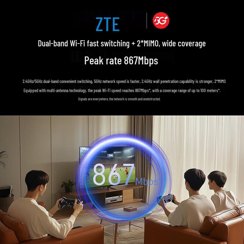 Портативный WiFi-роутер ZTE M3 5G