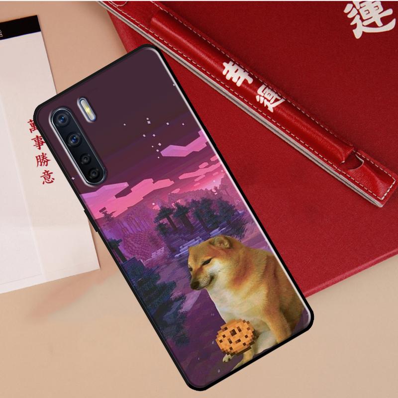 Мем Собака Чимс Смешной Чехол для Собачки Для Oppo A80 A58 A5 Pro A15 A16 A17 A57 A77 A94 A74 A54 A76 A96 A40 A60 A18 A38 A78 A98