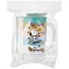 Skater Stacking Cups, Set of 4 with Case, for Cold Drinks, Snoopy, Picnic, Made in Japan, KS32-A