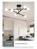 Creative American Multi-Branch Ceiling Chandelier for Living Room and Bedroom