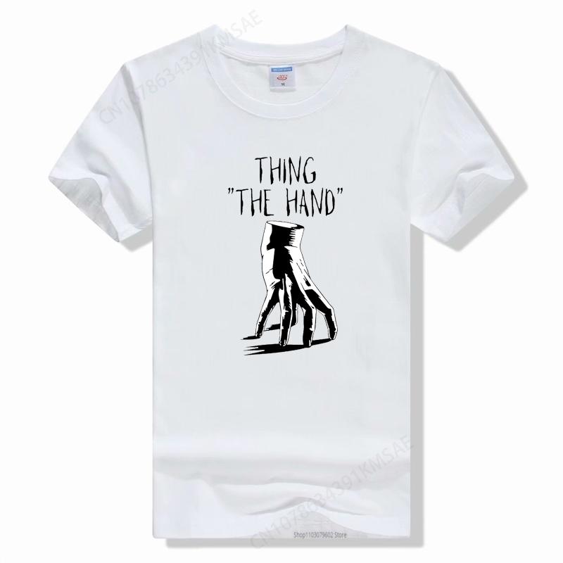 Thing The Hand T Shirt Streetwear Hip Hop Novelty T-Shirt Tops Men Women Cotton tee Summer Shor
