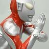Комплект из мягкого винила Ultraman, репринт, общая высота 39 см, мягкий винил, неокрашенный, комплект для сборки 4571587310050 (тип С)/Мега немасштабированный прибл.