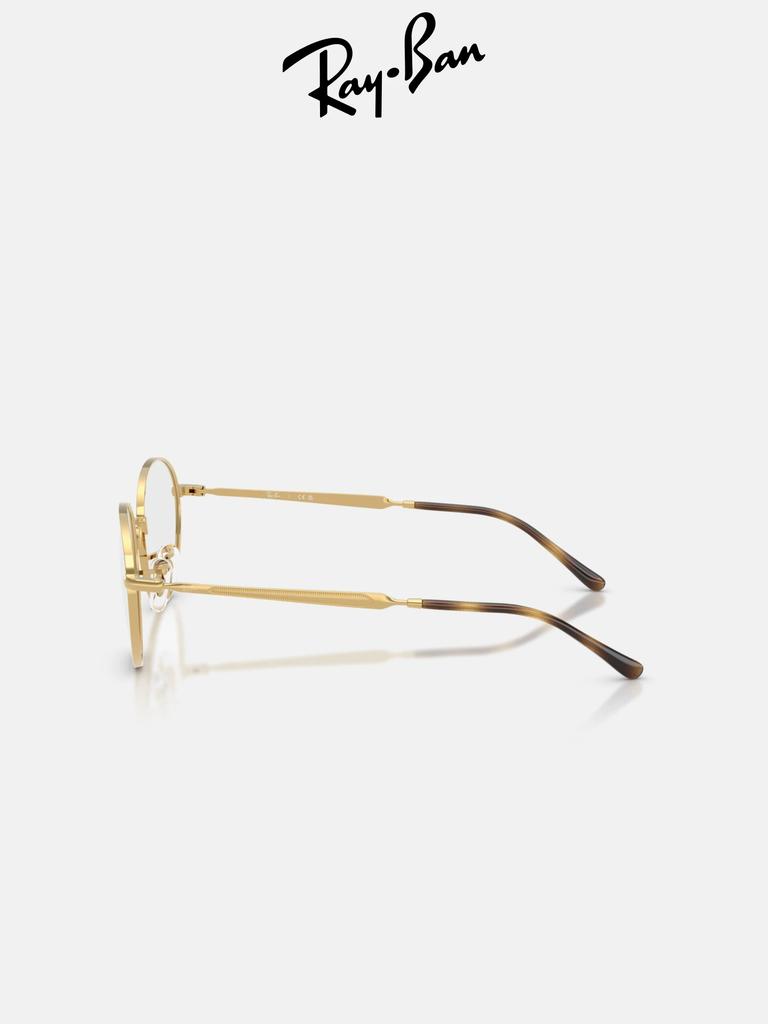 [Новинка 2026] Ray-Ban Овальные Металлические Узкая Оправа Очки для Миопии Мужские и Женские Оптические Оправы 0RX6558