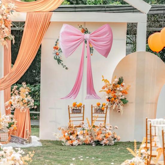 Большой бархатный бант-бабочка, подвеска, верхушка для елки, венок, рождественские банты, украшение для лестничных перил, колонны крыльца, свадебный праздничный декор