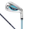 DUNLOP XXIO Thirteen Ladies Iron Set 5 Pieces MP1300L Shaft Carbon Right Blue Count #: 7-9, PW, SW Flex: A