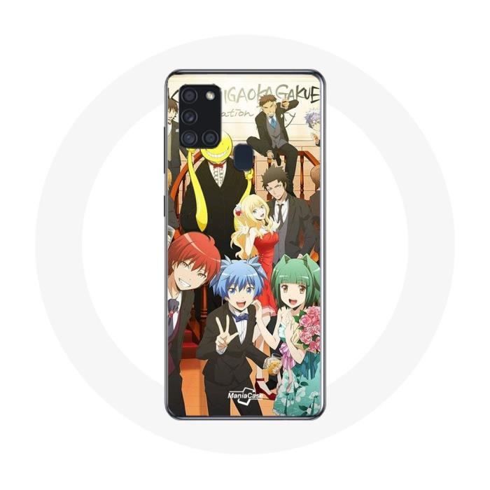 Case - Assassination Classroom - Samsung Galaxy A21S - Silicone - Flexible - Black
