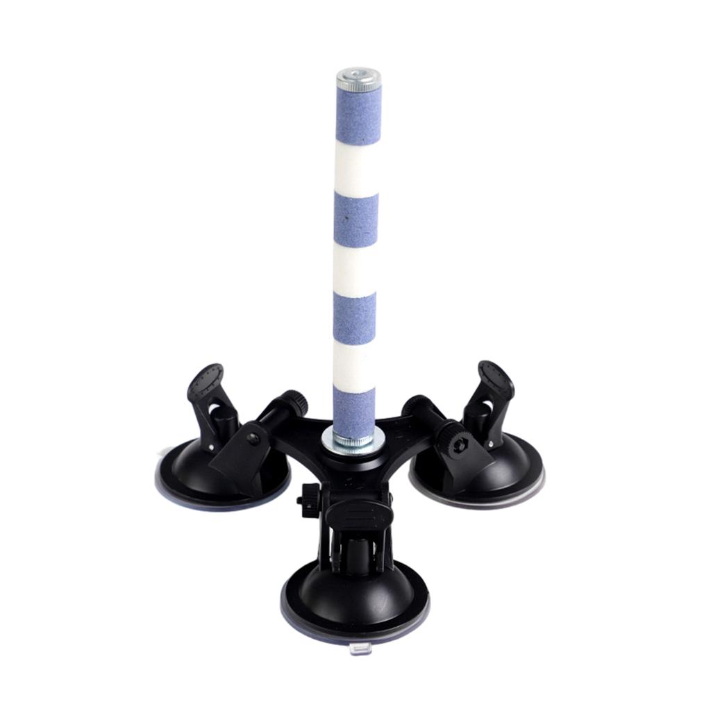 Parrots Grinding Scratcher Perch Stands Birds Stand Ceramics Stick Grinding with Suction Cup Paw Climbing Standing