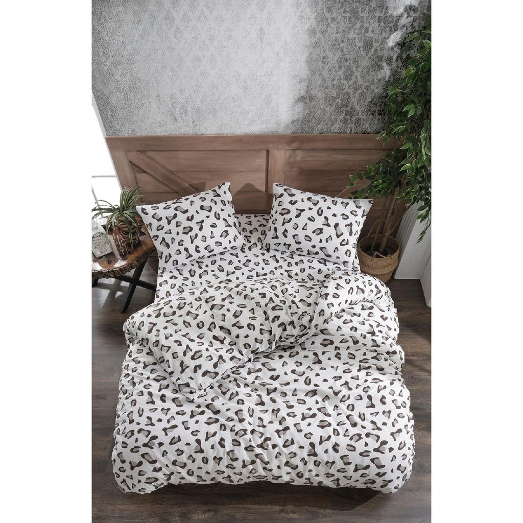 Tiles Single Patterned Duvet Cover Set, Elastic Sheet And 1 Pillowcase