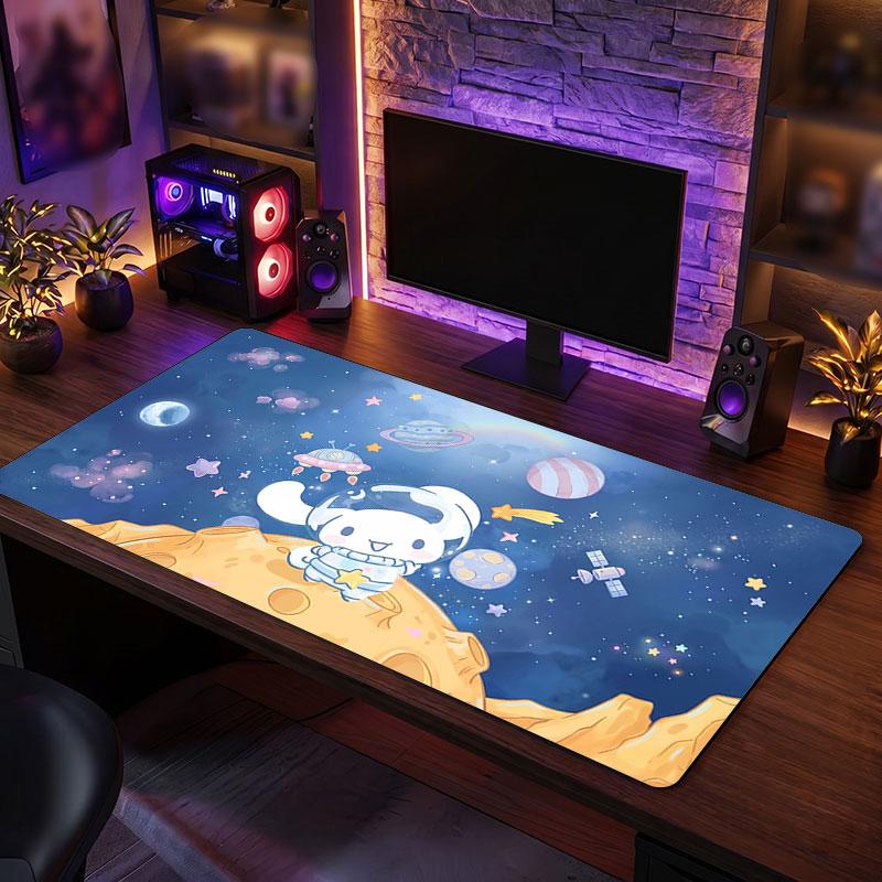 Big Mouse PadCinnamoroll Extended Soft Desk Mat Gaming Office Computer Table Decor Mat