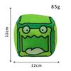 Geometry Dash Cube Plush Toys Small Pillow Stuffed Plushie Doll Square Pendant Game Cute Home Decor Children Birthday Gift