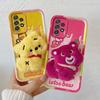 KEYSION Cute 3D Cartoon Plush Case for Samsung A53 5G A23 with Lanyard Silicone Shockproof Phone Cover for Galaxy A13 4G A53 5G