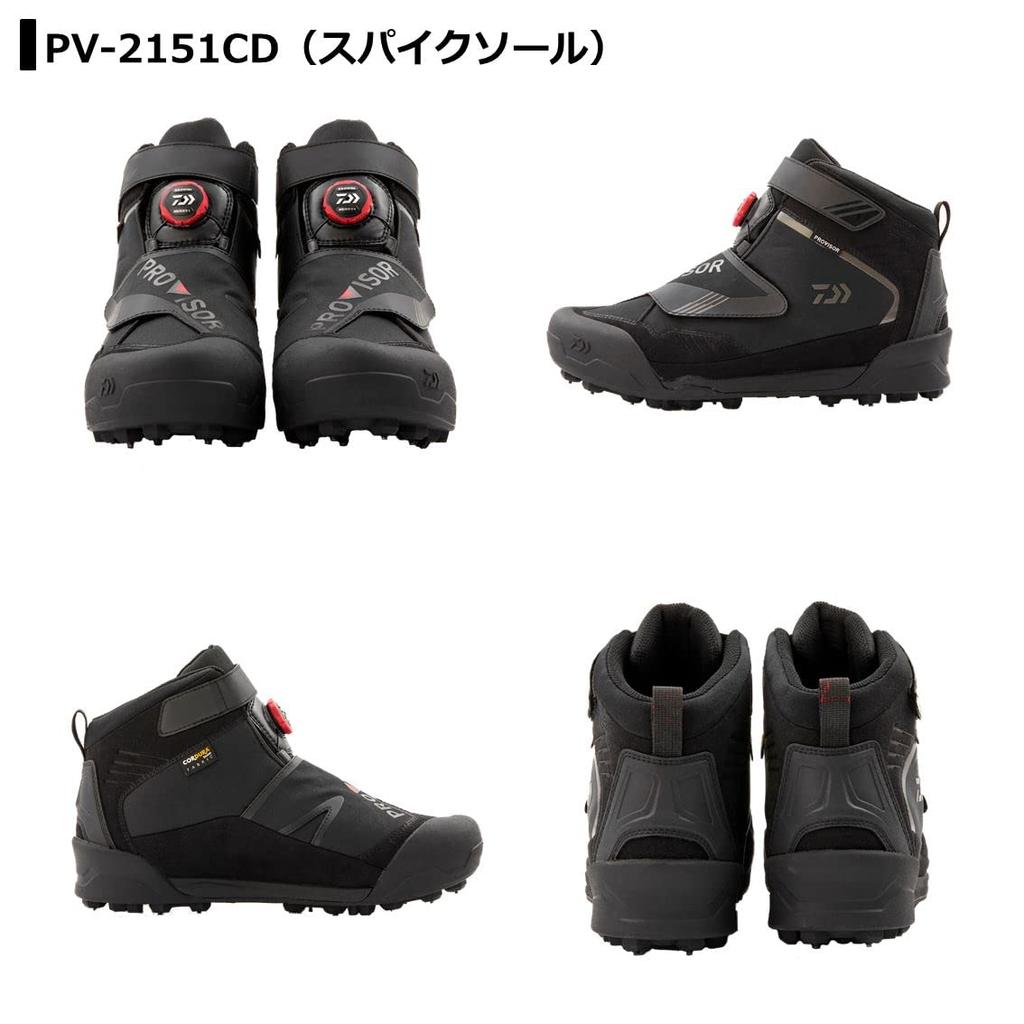 DAIWA Provisor Shoes Spike Sole Black PV-2151CD 29.0
