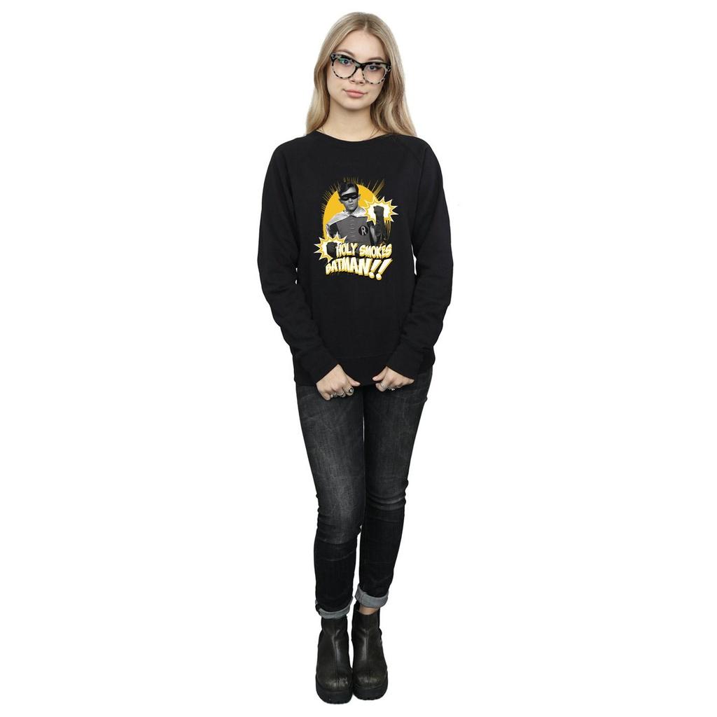 DC Comics Womens/Ladies Batman TV Series Robin Holy S Sweatshirt