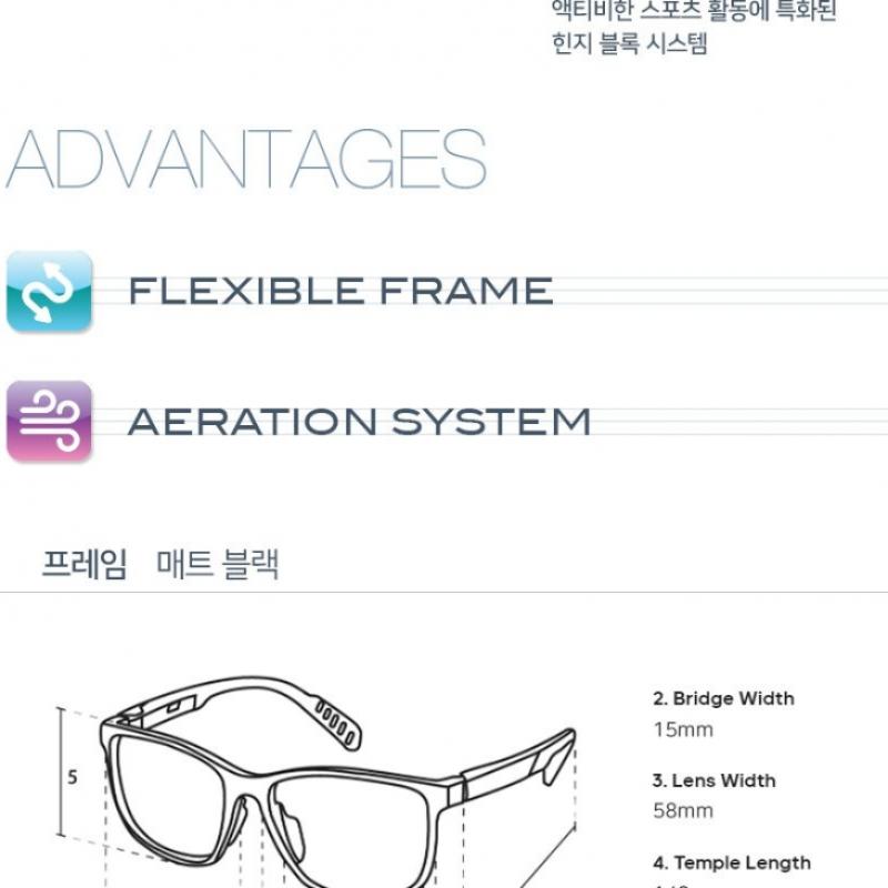 Adidas Спортивные очки Sp5003 001