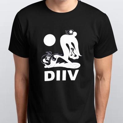 DIIV - OSHIN-ISH Американская ФУТБОЛКА S M L XL XXL 3 4 XL цвета Черный
