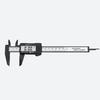 Digital Vernier Caliper, 0-150mm, Carbon Fiber, Large LCD Display, Precision Work, Carpentry, DIY, Measuring Tool, Outer Diameter, Inner Diameter, Dep