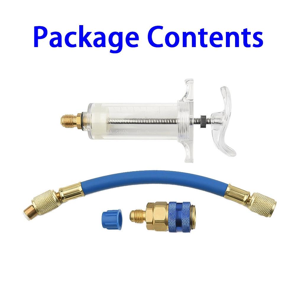 Пробоотборник Инжектор 30 мл 1 унция С Адаптером Быстроразъемного Соединения Низкого Давления Аксессуар Новый