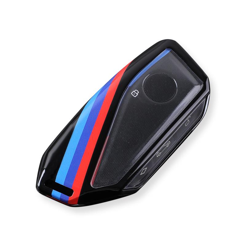 DOOD2 For BMW 740i 760i 5 Series G60 X1 X2 X5 X6 X7 IX1 IX2 IX I5 I7 G05 2023 Car Key Shell Housing ABS+TPU Remote Fob Bag