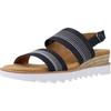 Sandals Black Navy Desert Kiss Hi