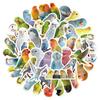 50Pcs/Set Parrot Series 03 Waterproof Stickers DIY Fashion Doodle Decals Stickers