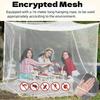 Портативная москитная сетка-укрытие Летняя подвесная москитная сетка Защита от насекомых Палатка Сад Задний двор