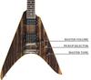 ZEMAITIS Electric Guitar V Shape ZVW22 Natural EB,
