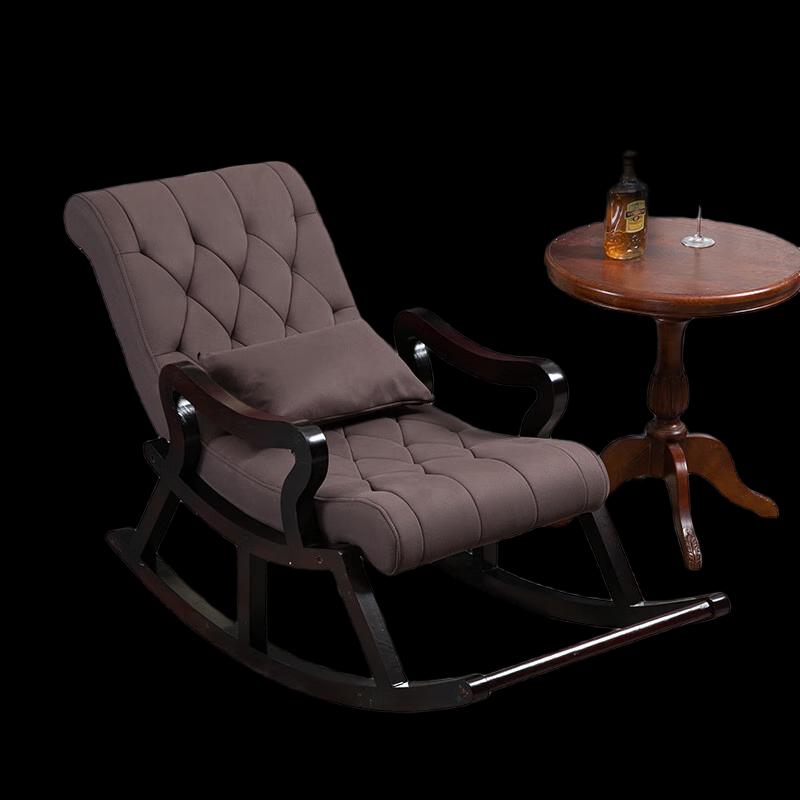 Nordic Solid Wood Rocking Recliner