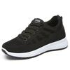 Shoes Women's Spring Casual Soft-soled Trainers, Breathable Single Shoes, Flyknit Mesh Shoes, Running Shoes