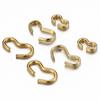 50pcs Stainless Steel 8 Shape Clasps Connectors for Jewelry Making DIY Necklace Bracelet Hooks Findings Supplies Wholesale