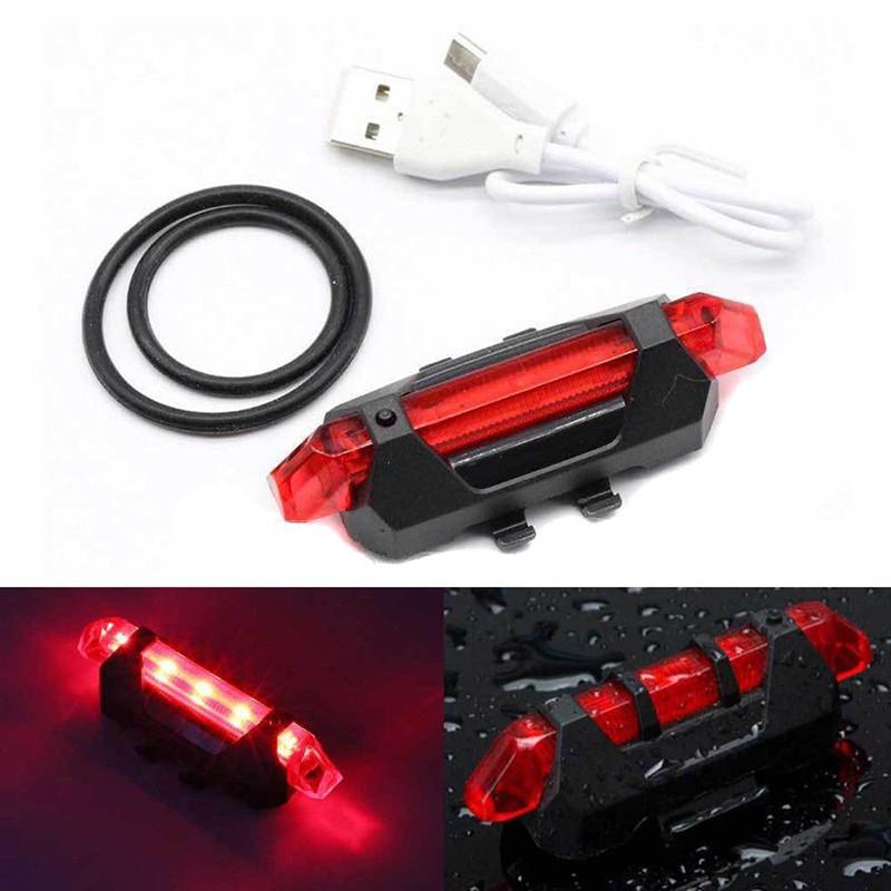 Перезаряжаемый велосипедный фонарь мощностью 300 люмен, комплект светодиодных передних и задних фонарей для велосипеда